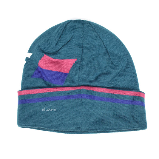 Palace - Ferghouse Logo Knit Beanie (Teal)