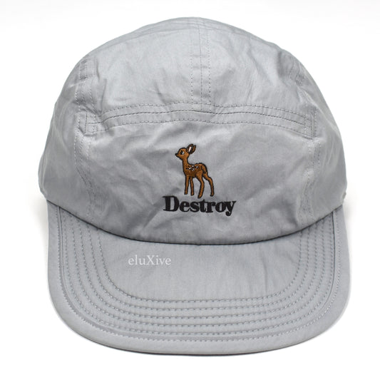 Undercover - Gray Nylon Destroy Deer Embroidered Hat