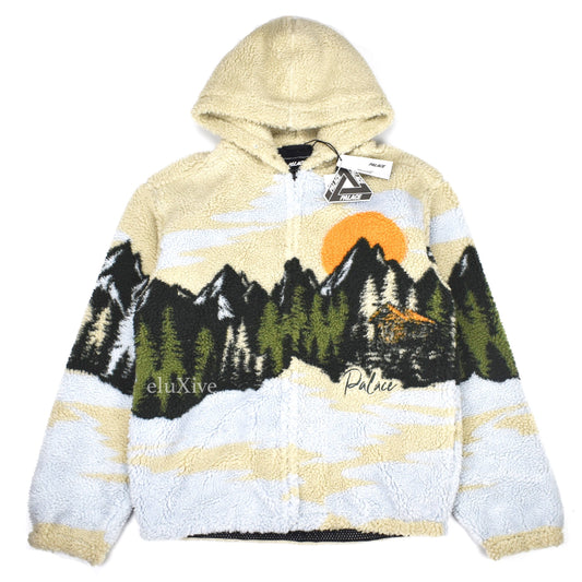 Palace - Palaska Knit Fleece Hoodie