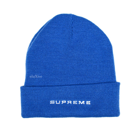 Supreme x Nike - Snakeskin Logo Beanie (Blue)