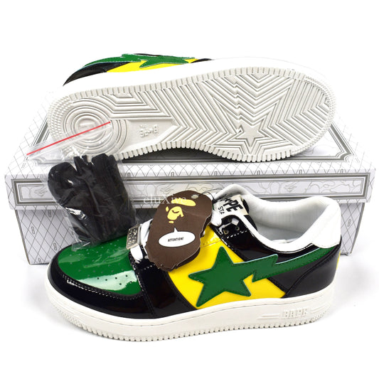 Bape - Bapesta 'Jamaica' (Black/Green/Yellow)