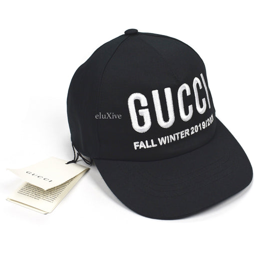 Gucci - Fall Winter 2019/2020 Logo Hat (Black)