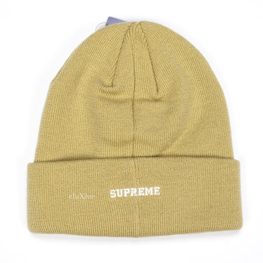 Supreme x Champion Metallic Logo Beanie (Tan)