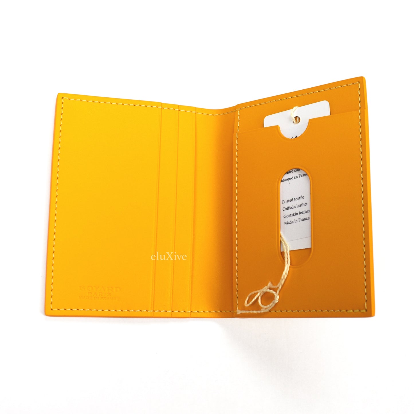 Goyard - Saint Marc Bifold Card Holder (Yellow)