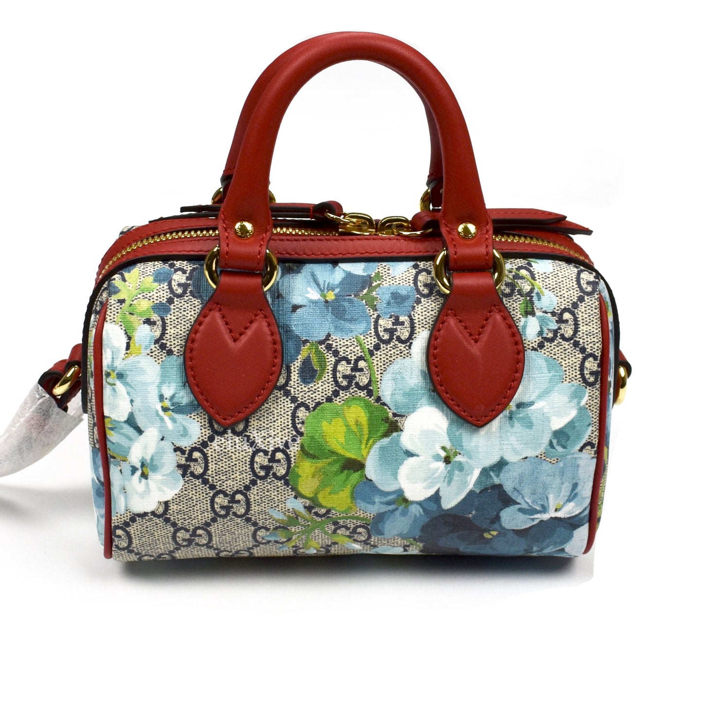 Gucci - Mini GG Supreme Blooms Print Bag