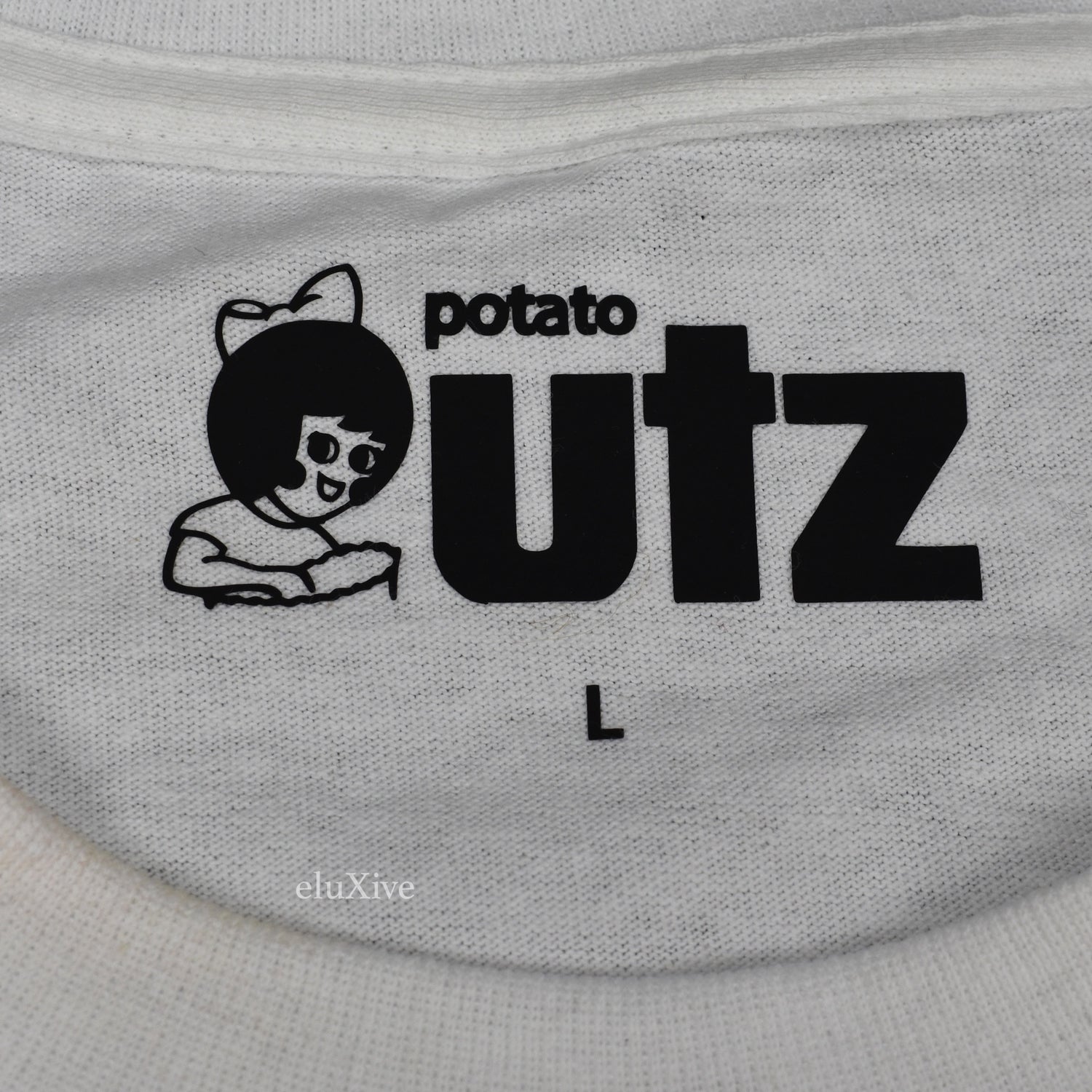 Imran Potato x Utz - Snack Chain T-Shirt (White) – eluXive