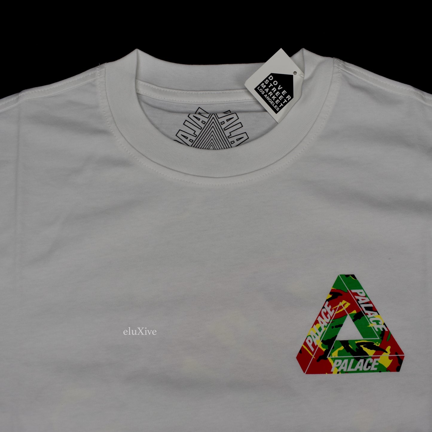Palace - Camo Tri-Ferg Logo T-Shirt (White)