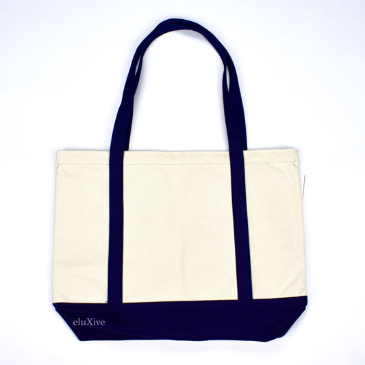 Noah - Paisley Embroidered Logo Tote Bag
