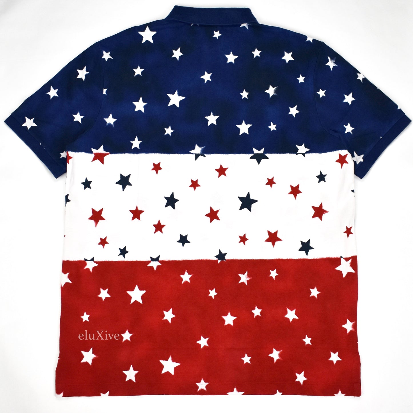 Polo Ralph Lauren - Distressed Stars Print Polo Shirt