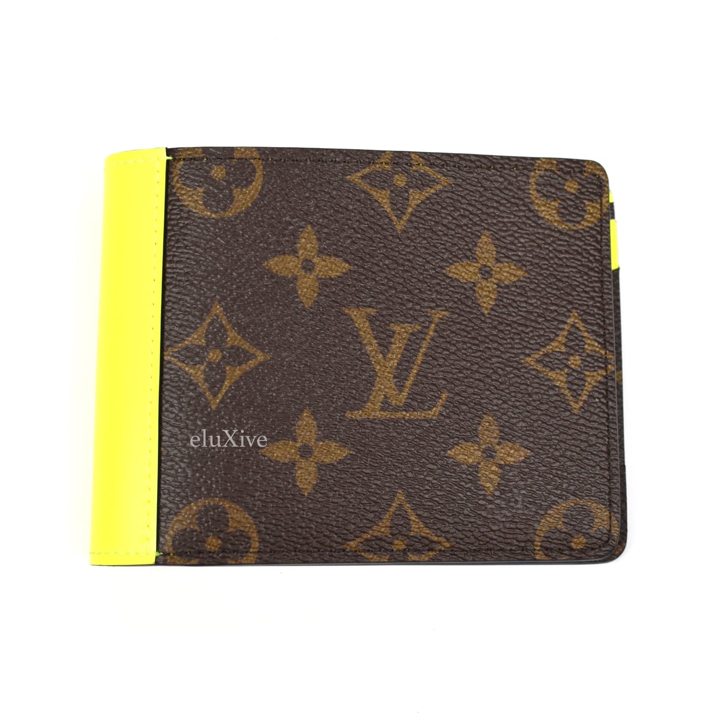 Louis Vuitton - Brown Monogram Macassar Multiple Wallet (Fluo)