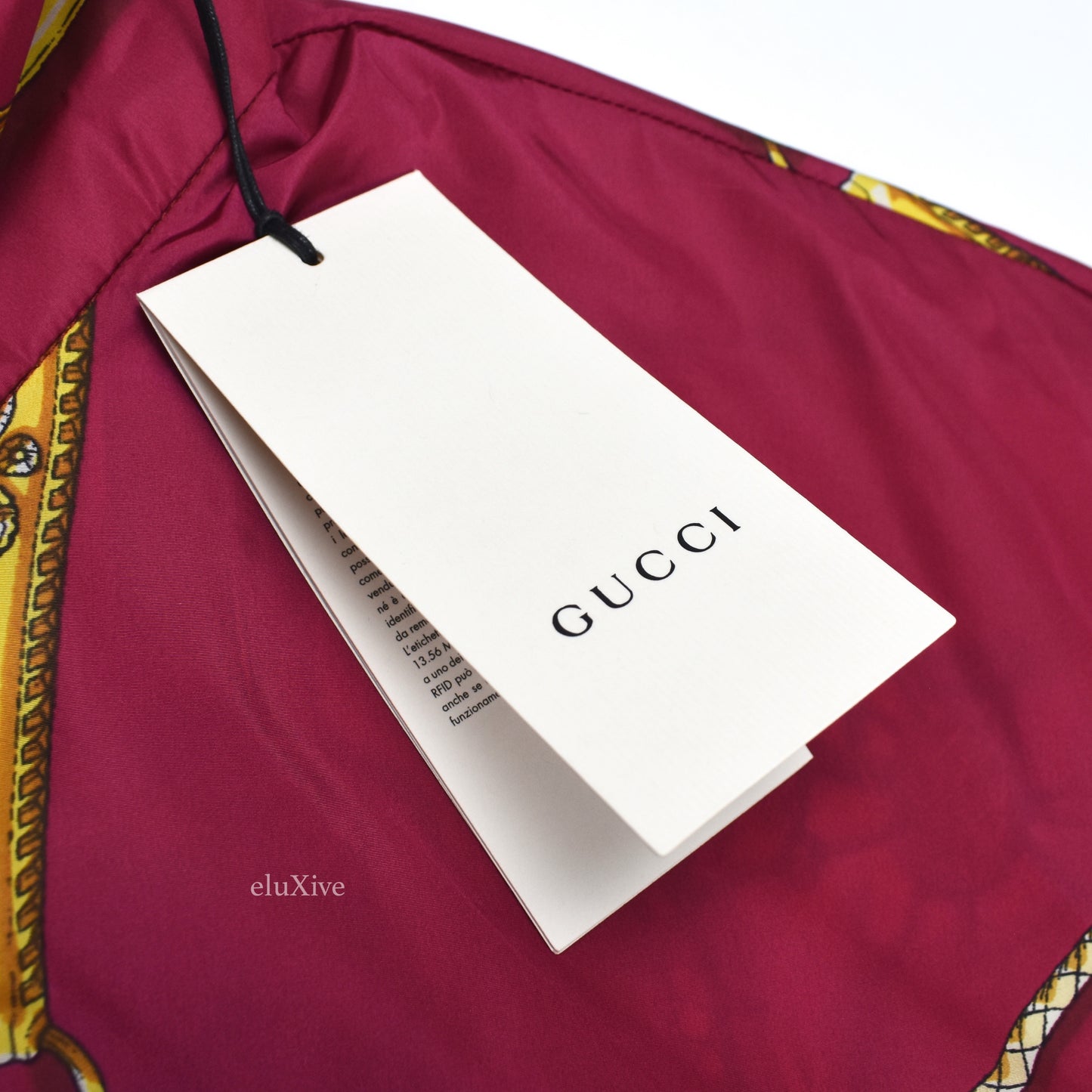 Gucci - Pink Equestrian Print Track Jacket