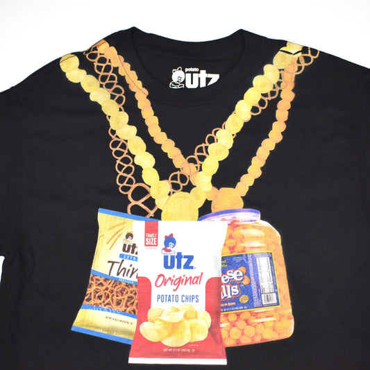 Imran Potato x Utz - Snack Chain T-Shirt (Black)