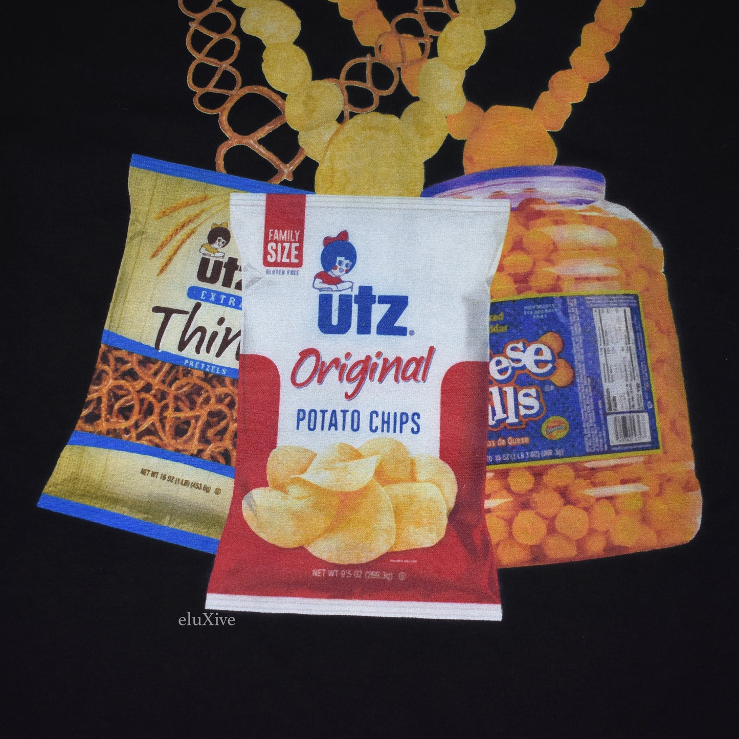 Imran Potato x Utz - Snack Chain T-Shirt (Black)