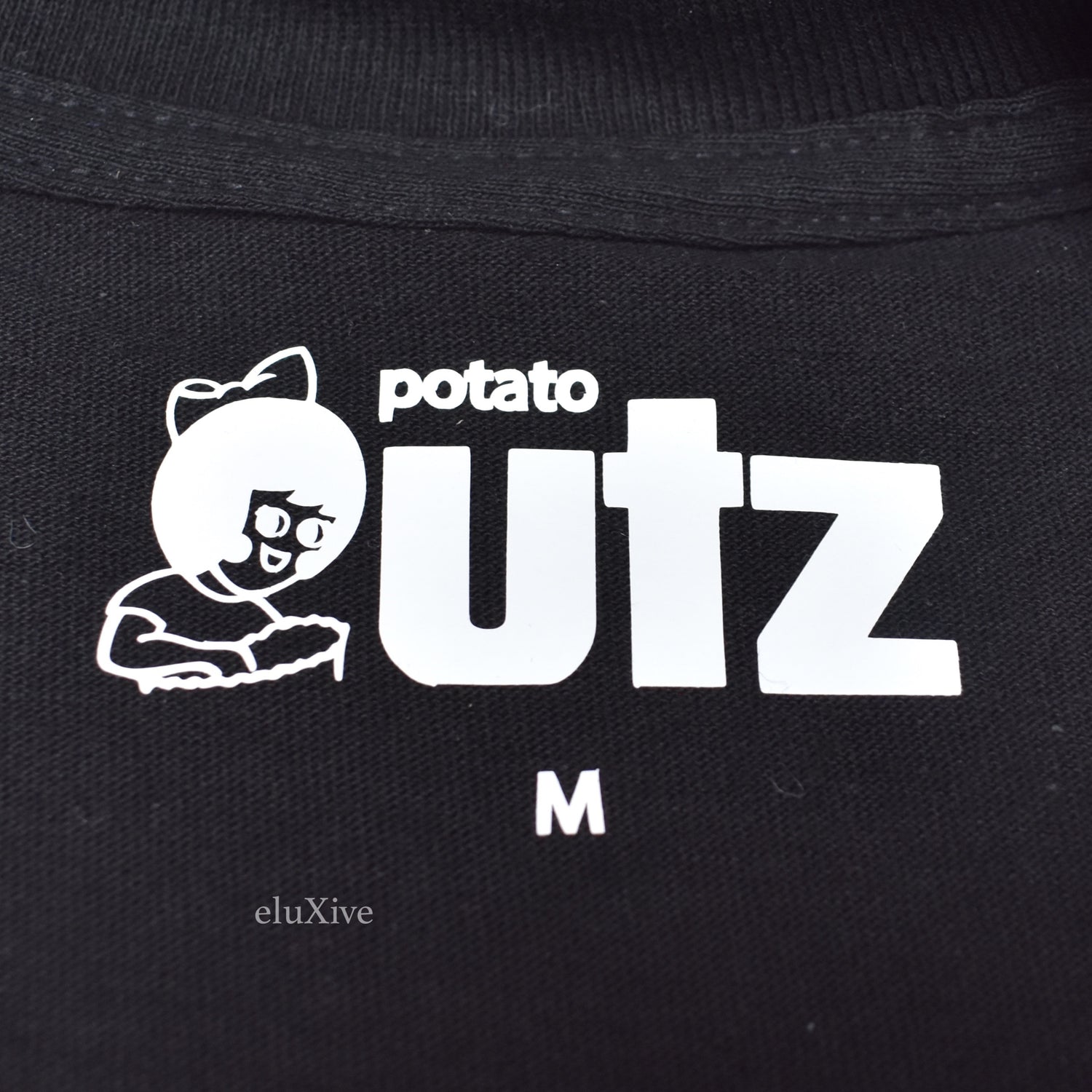 Imran Potato x Utz - Snack Chain T-Shirt (Black) – eluXive