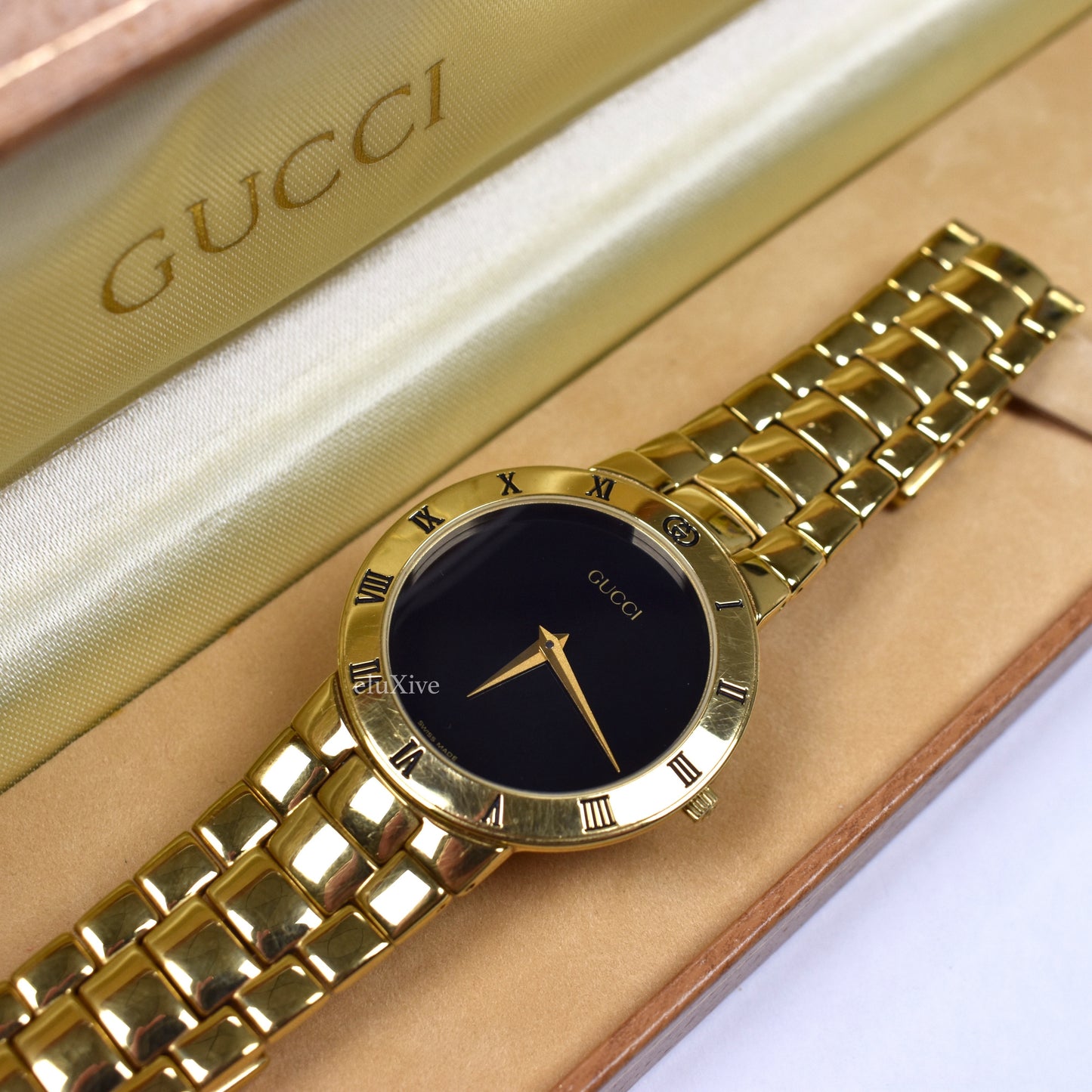 Gucci - 3300M Gold / Black Watch