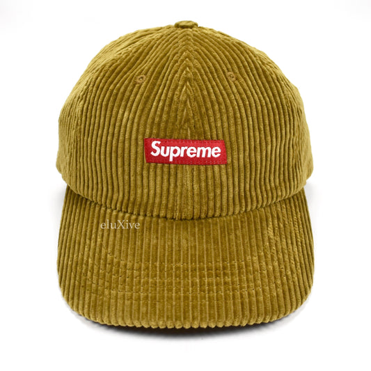 Supreme - Small Box Logo Corduroy Hat (Brown)