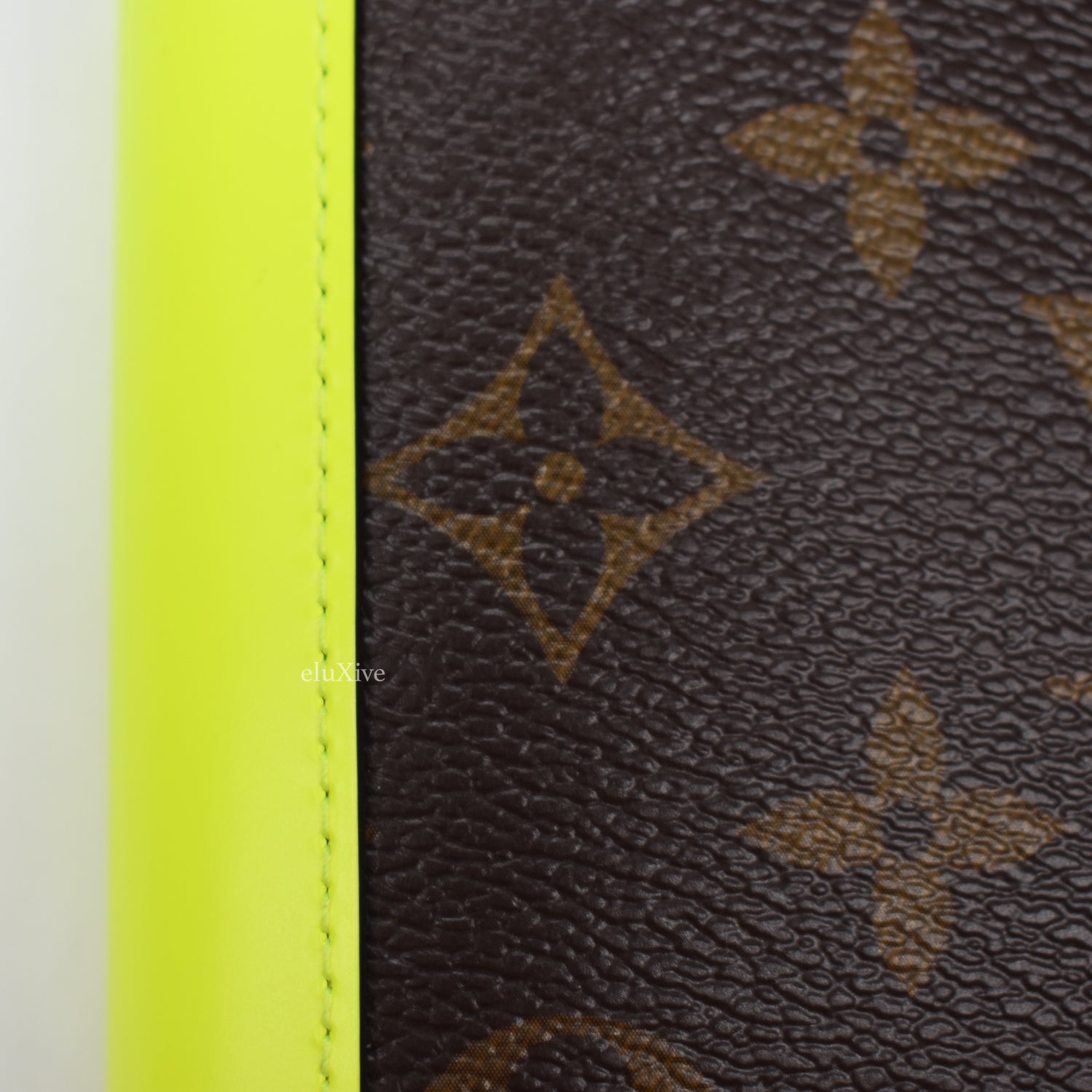 Louis Vuitton - Brown Monogram Macassar Multiple Wallet (Fluo