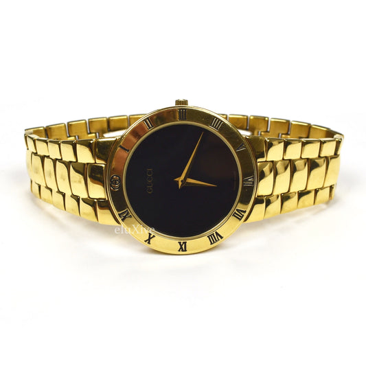 Gucci - 3300M Gold / Black Watch