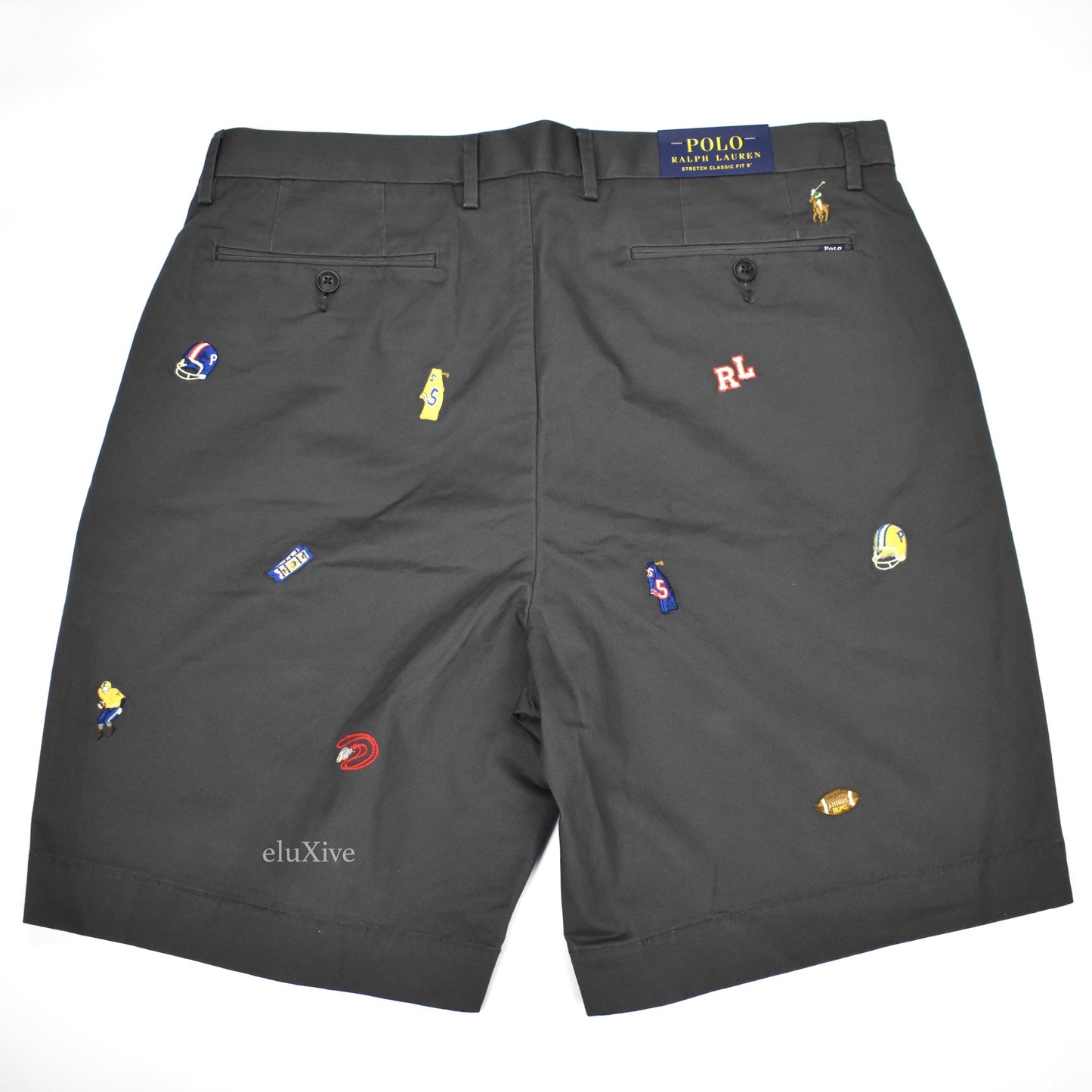 Polo Ralph Lauren - Football Logo Embroidered Shorts