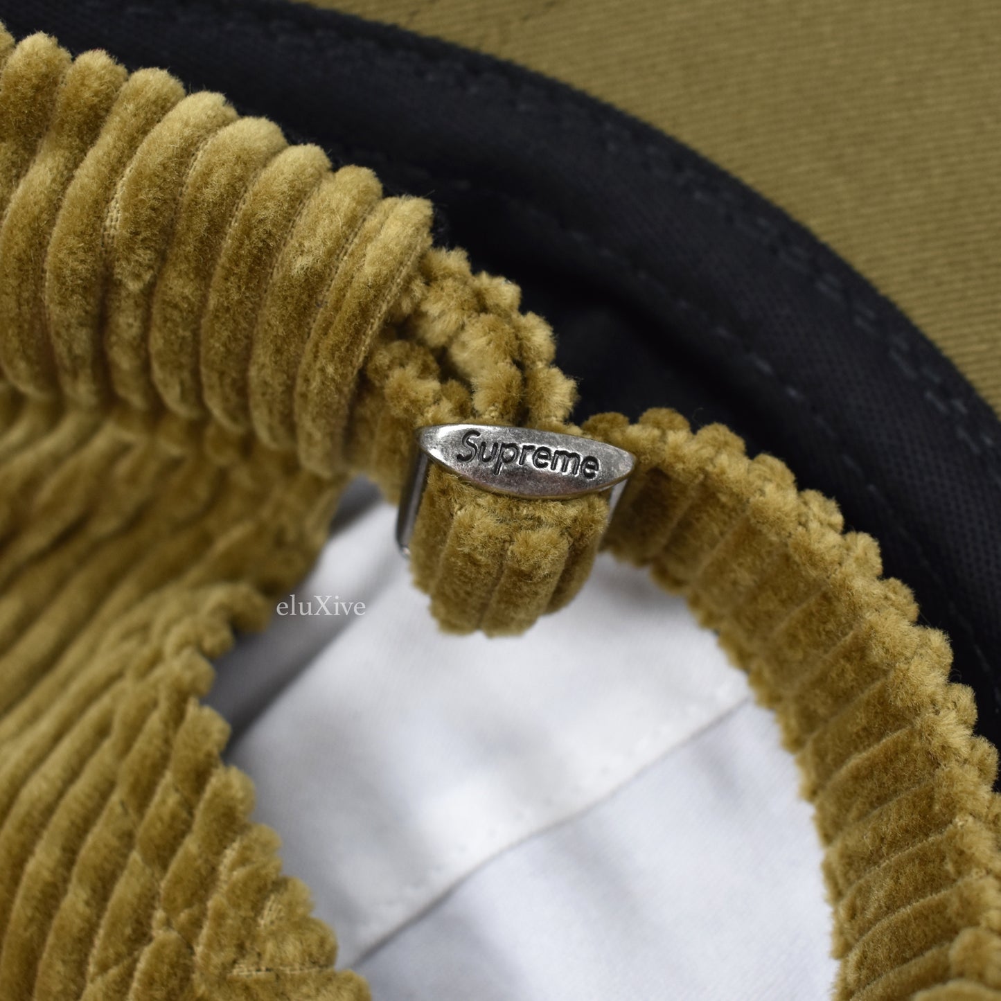 Supreme - Small Box Logo Corduroy Hat (Brown)