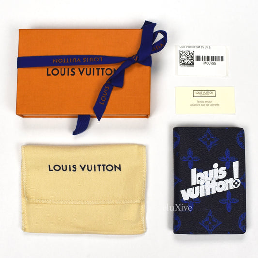 Louis Vuitton - Everyday LV Monogram Pocket Organizer (Blue)
