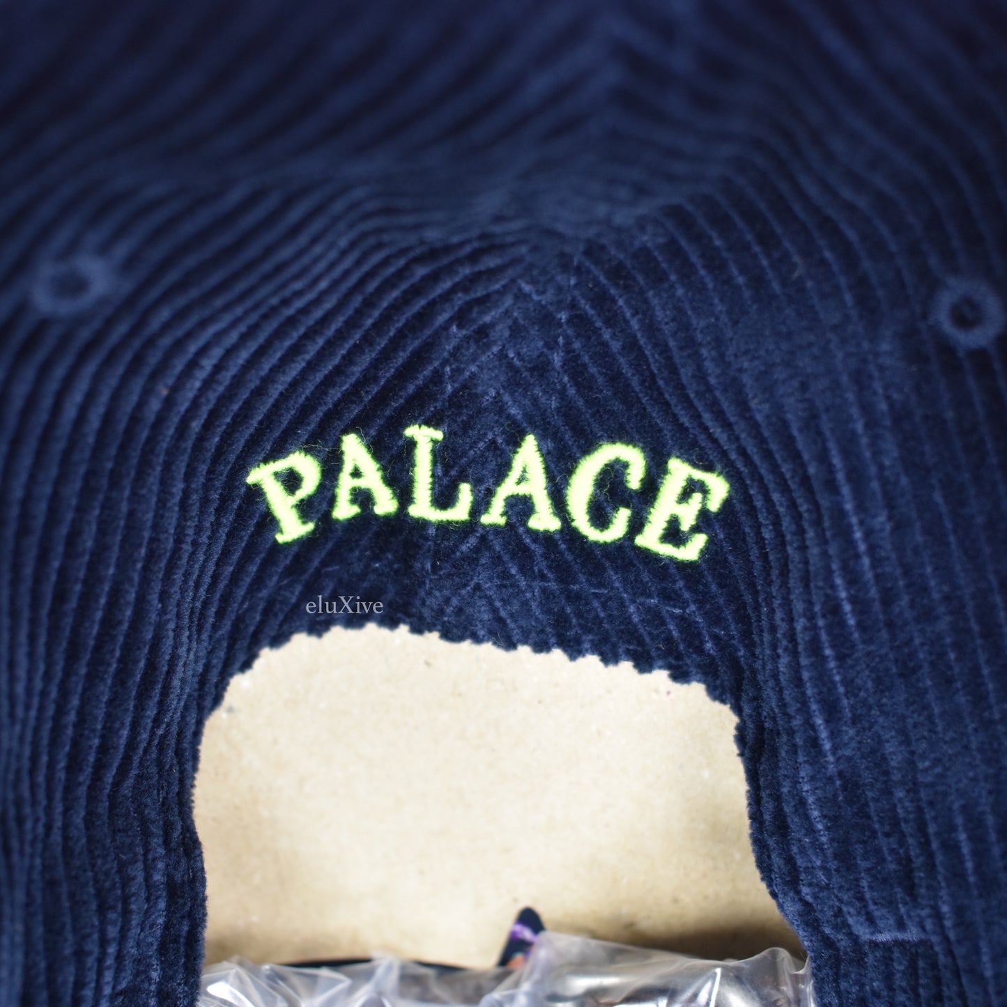 Palace x Ralph Lauren - Navy Corduroy Cap