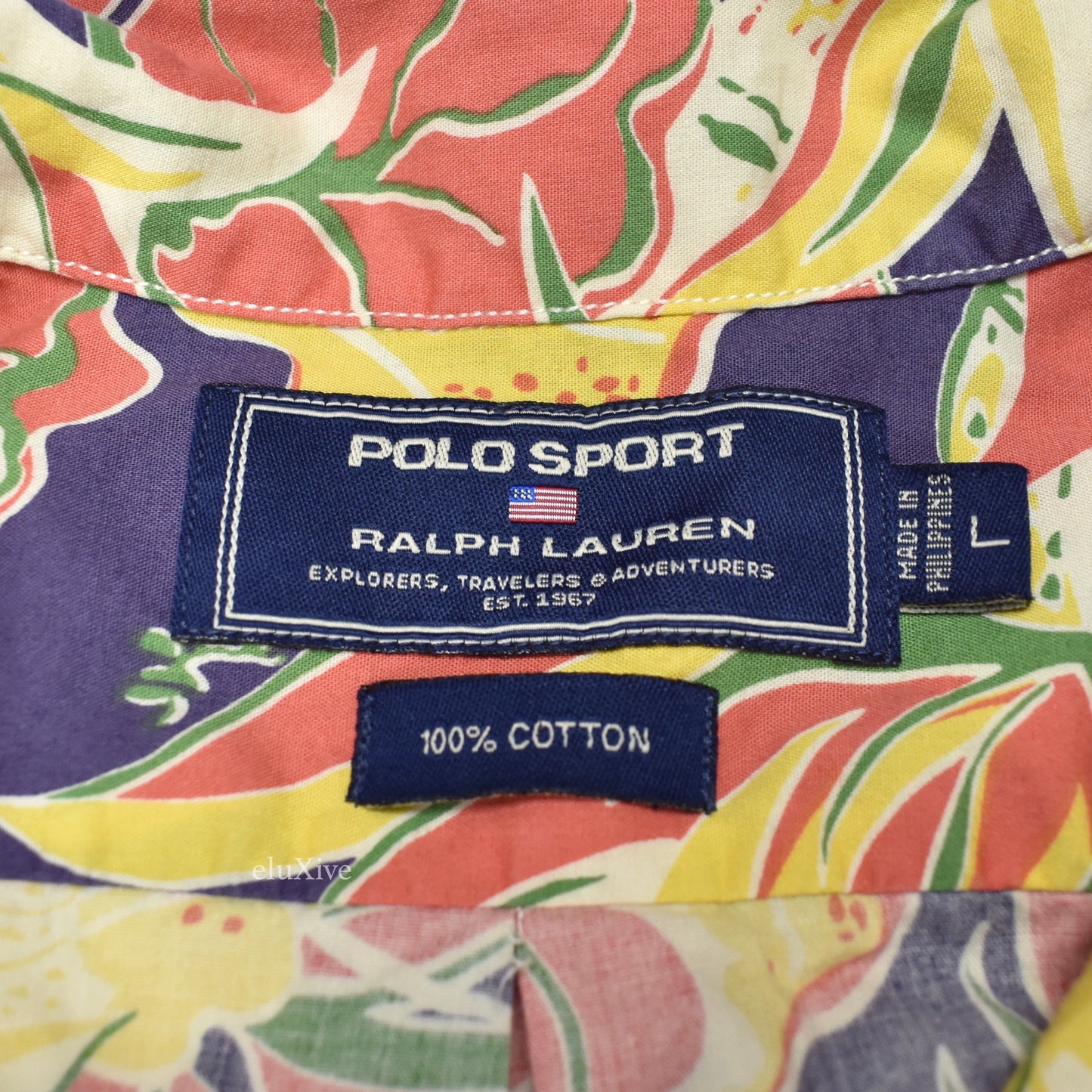 Polo Sport - Vintage Floral Print Hawaiian Shirt