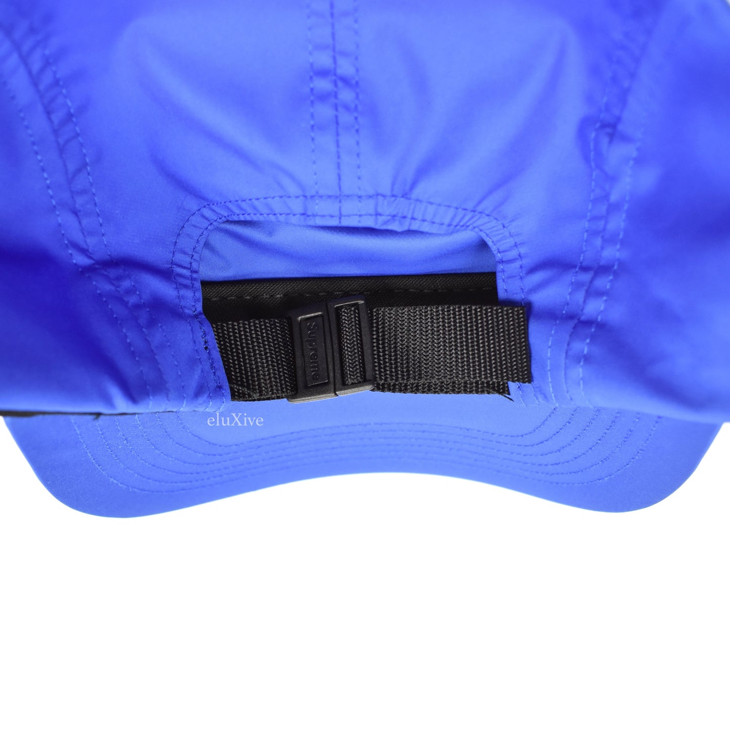 Supreme - Inset Rubber Box Logo Hat (Blue)