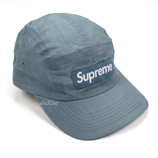 Supreme - Dry Wax Cotton Box Logo Hat (Slate)