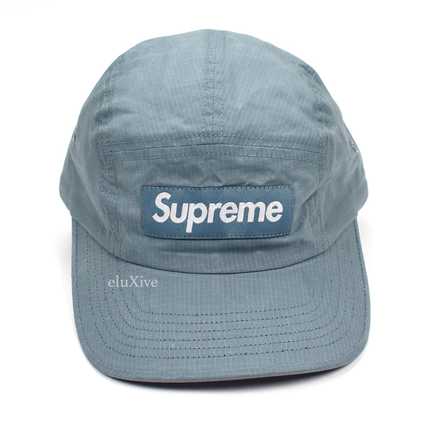 Supreme - Dry Wax Cotton Box Logo Hat (Slate)