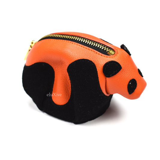 Loewe - Panda Coin Purse (Orange)