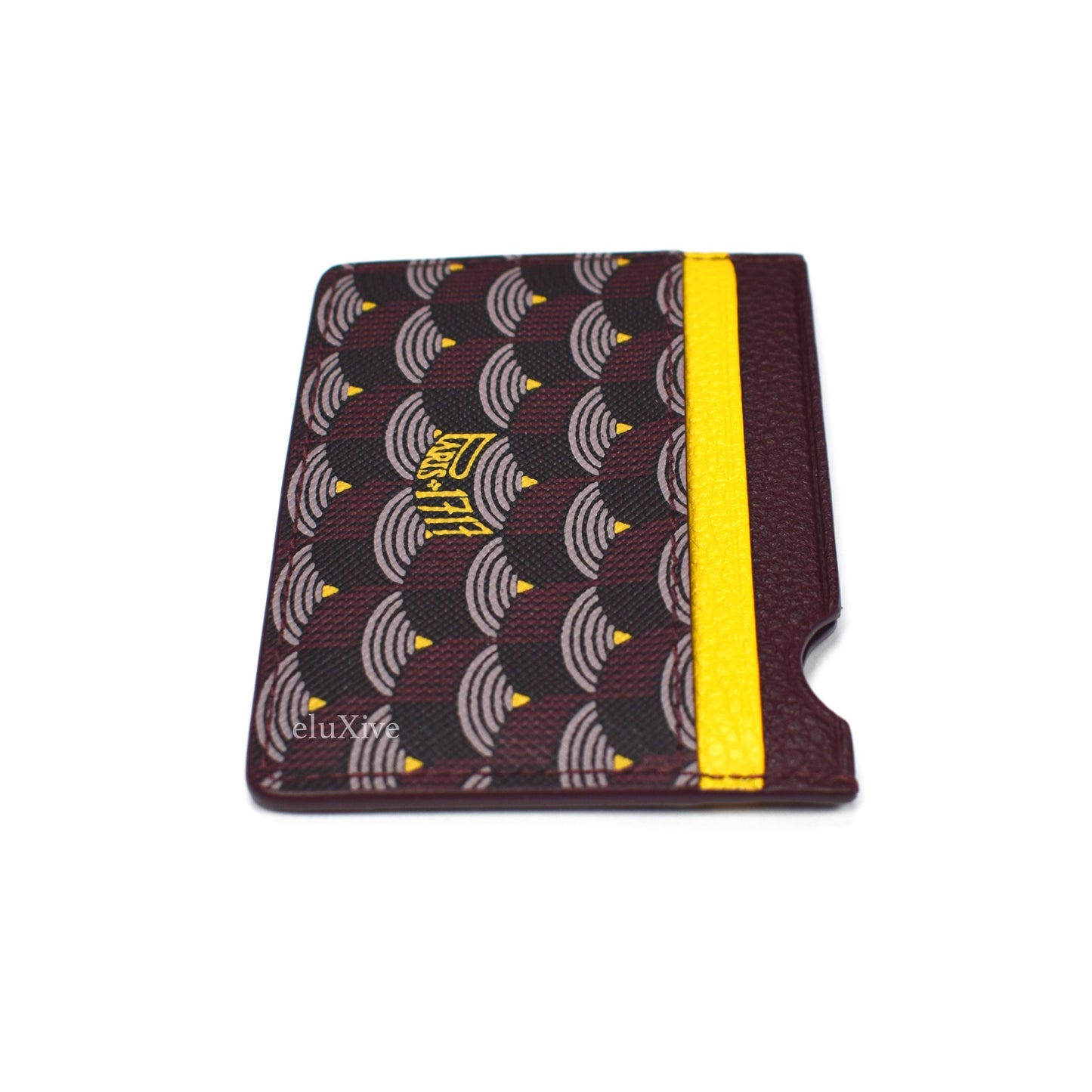 Faure Le Page - Rouge Ivresse / Yellow 4CC Card Holder