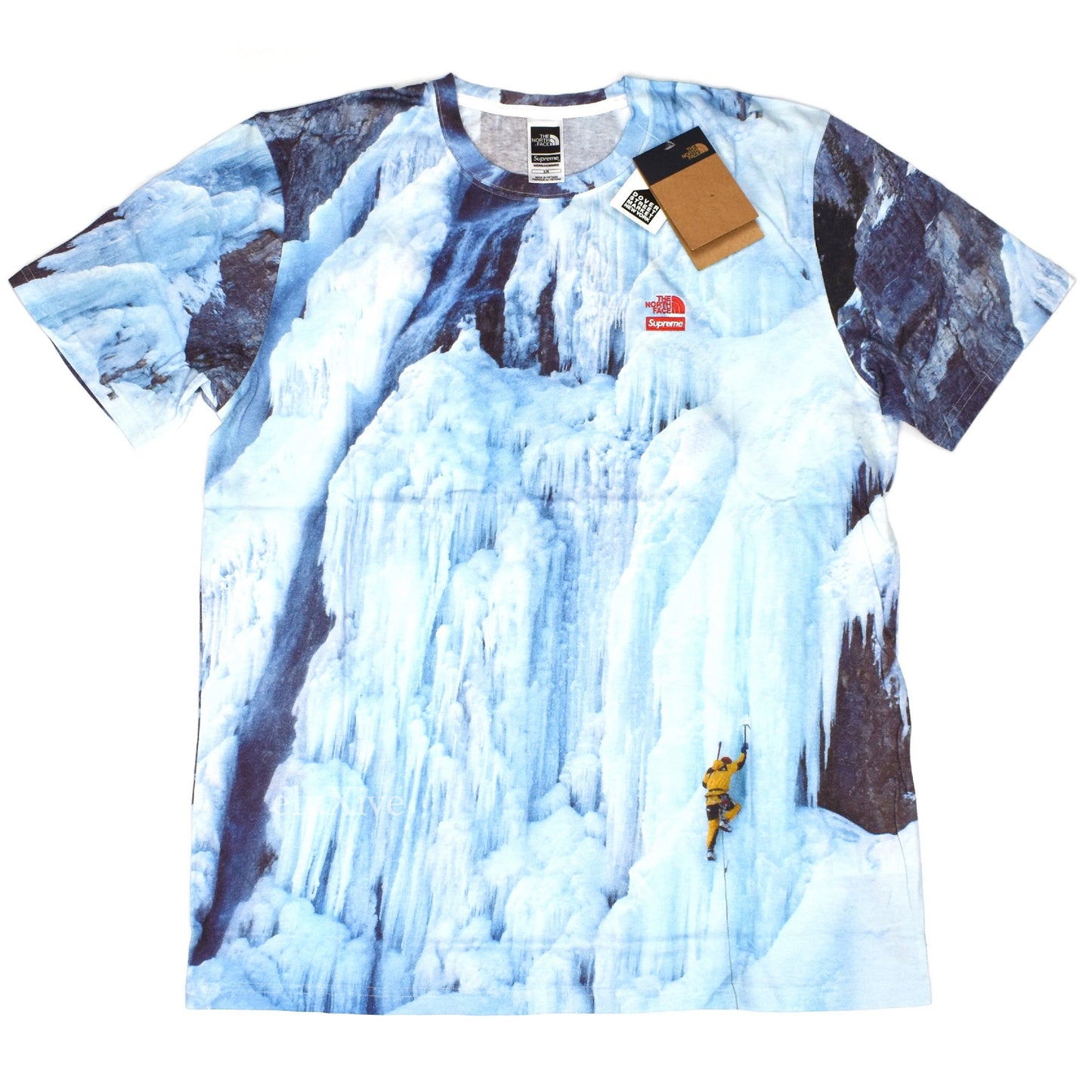Supreme x The North Face - Ice Climb Print T-Shirt