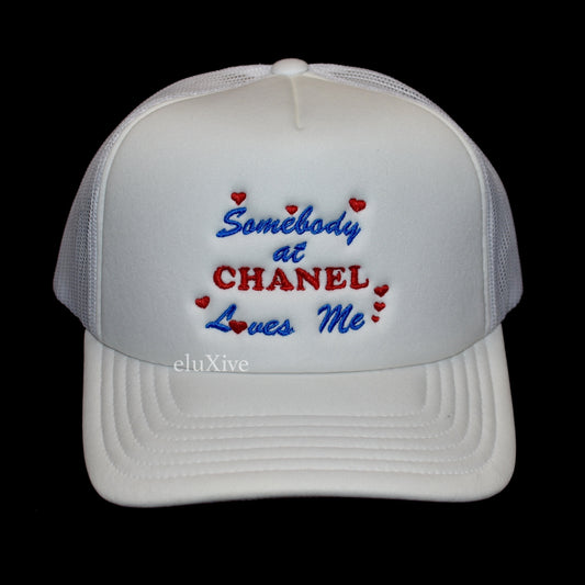 Mega Yacht - Somebody At Chanel Loves Me Trucker Hat
