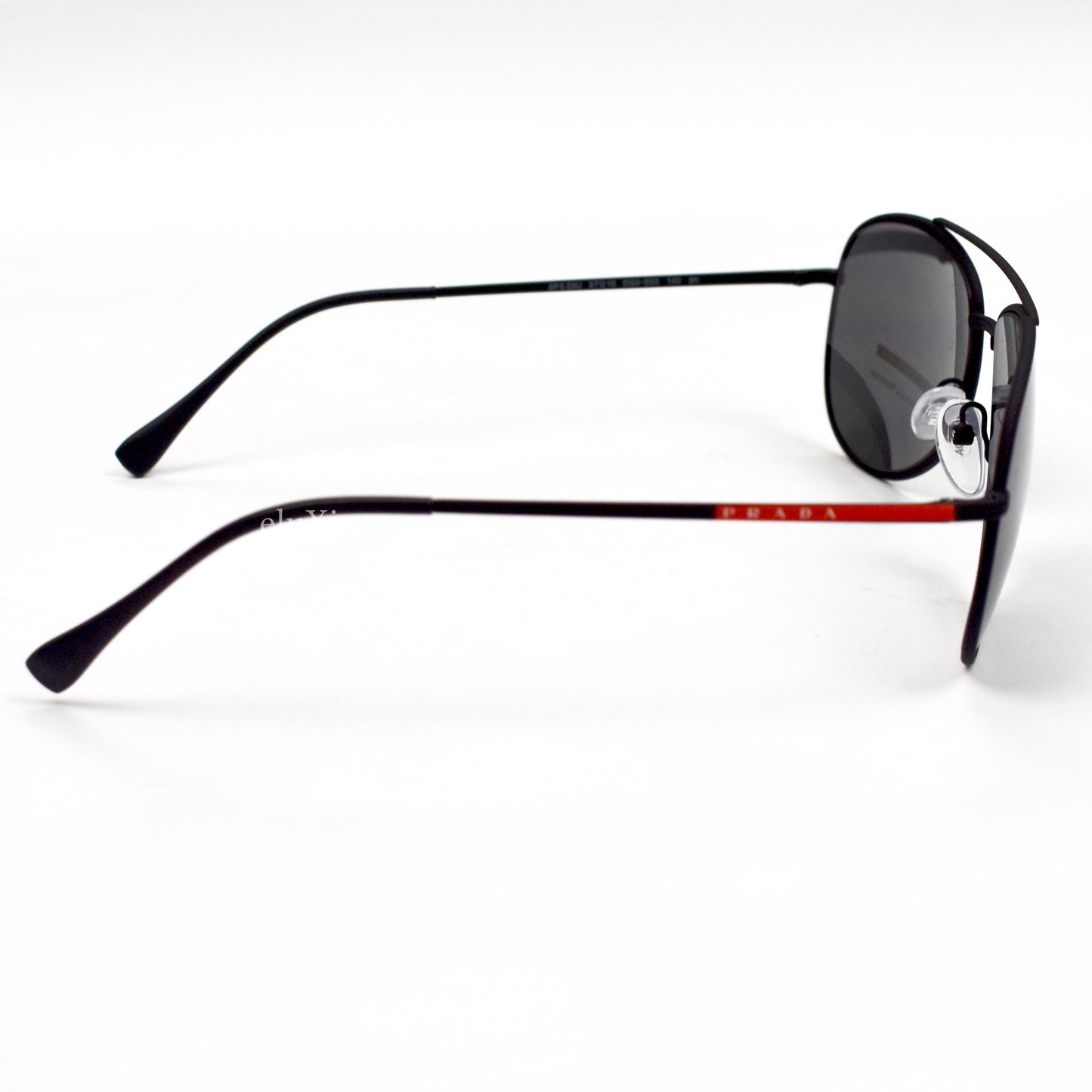 Prada - PS 55US Black Aviator Sunglasses