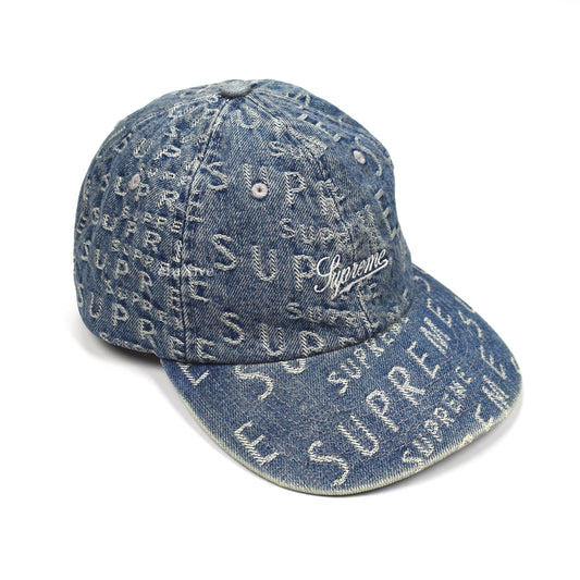 Supreme - Warped Denim Logo Jacquard Hat