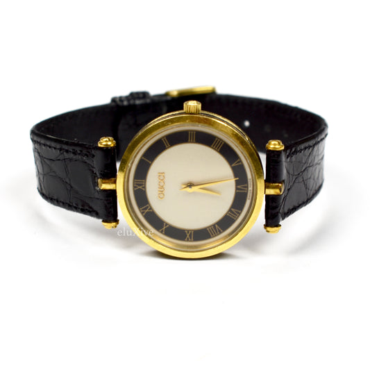 Gucci - Men's 2000M 2-Tone Dial Watch