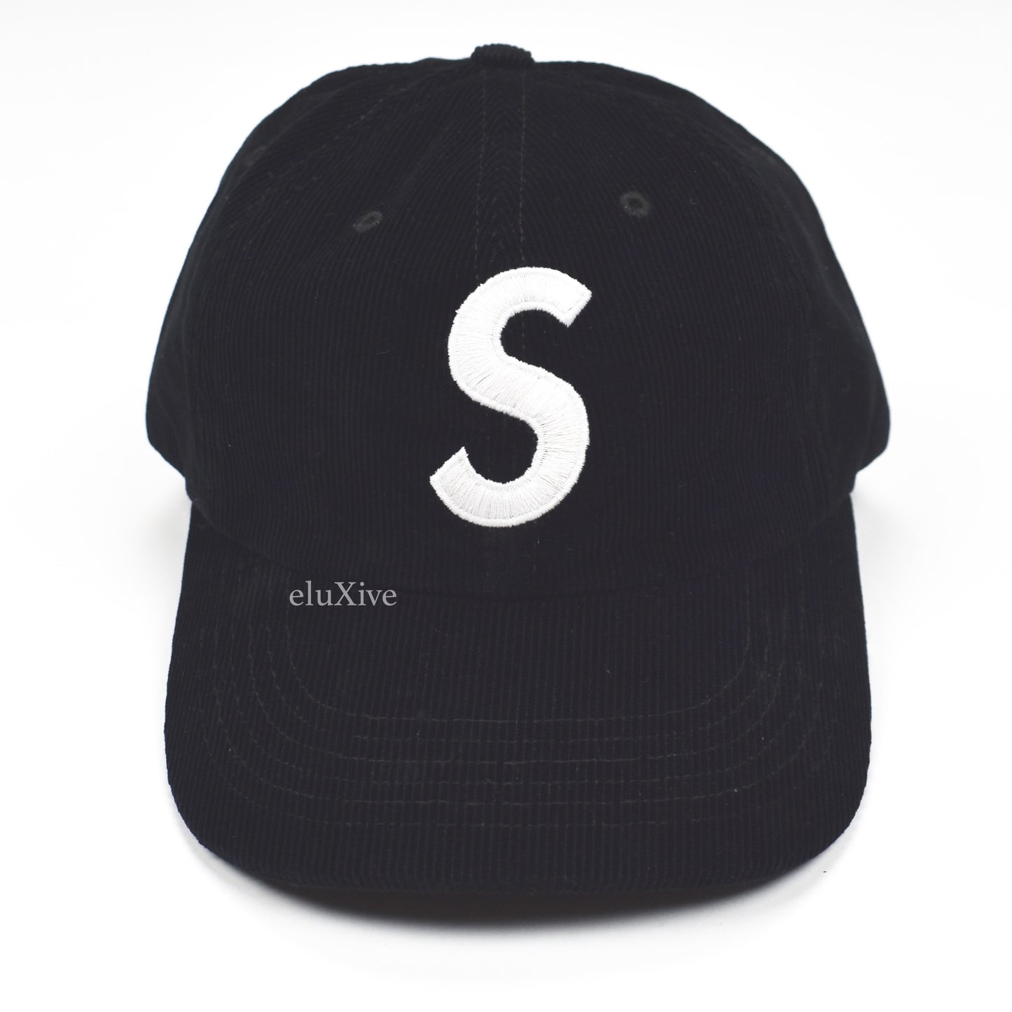 Supreme - Black S-Logo Corduroy Hat (SS21)