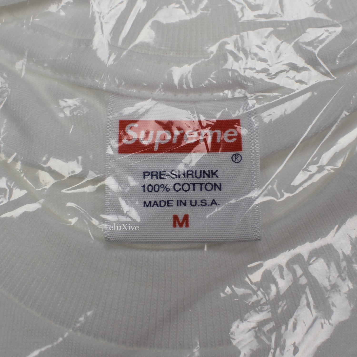 Supreme x Spitfire - White Box Logo Swirl Crewneck T-Shirt – eluXive