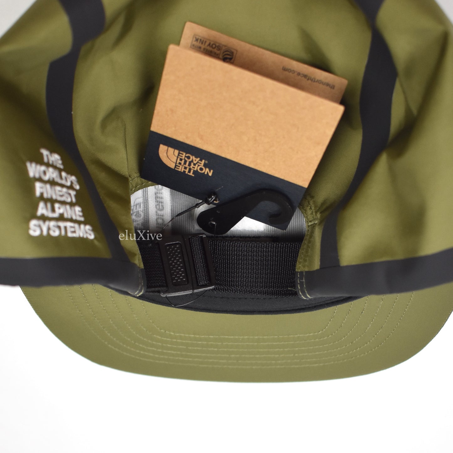 Supreme x The North Face - Outer Tape Seam Logo Hat (Olive)