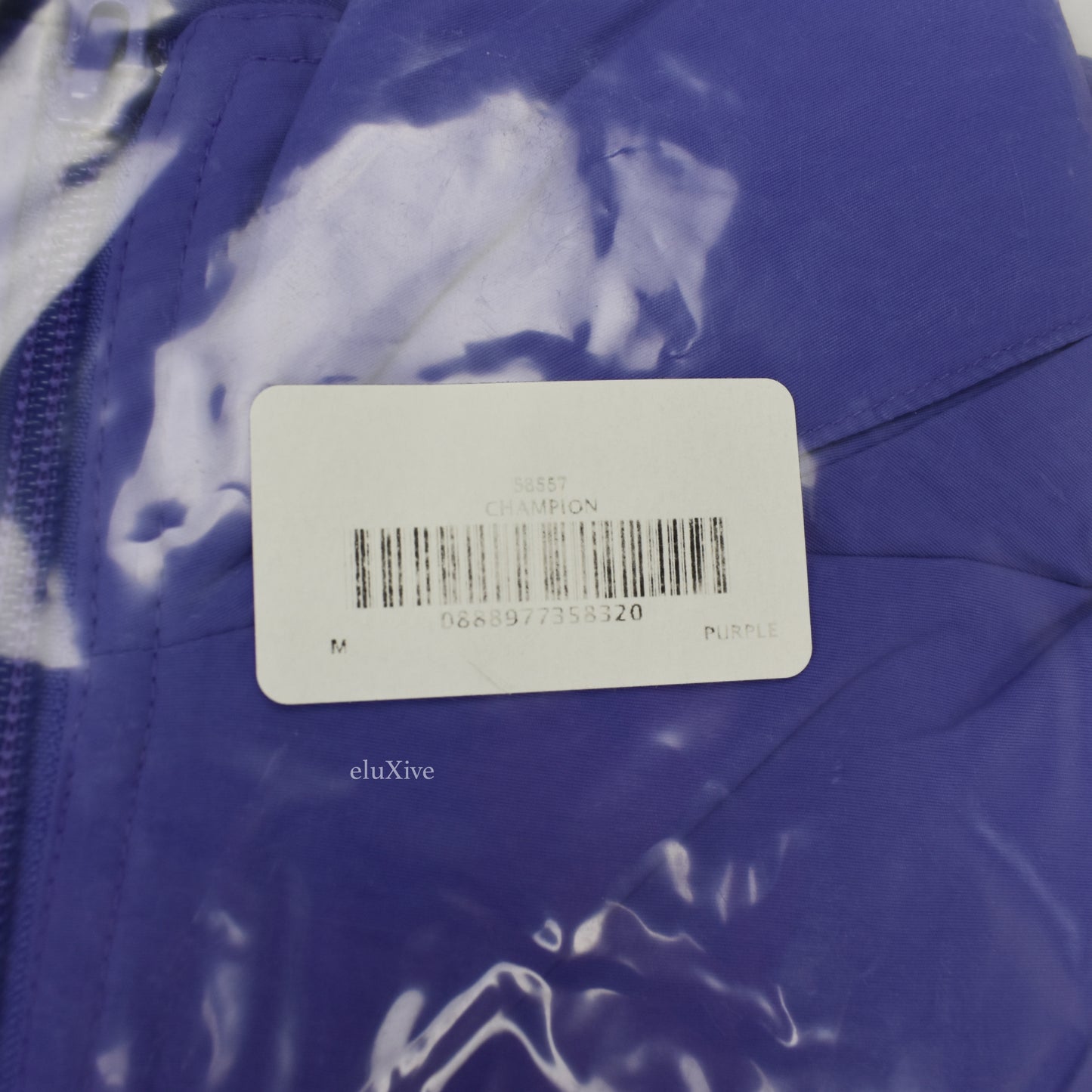 Supreme x Champion - Big Logo Track Jacket (Light Purple)