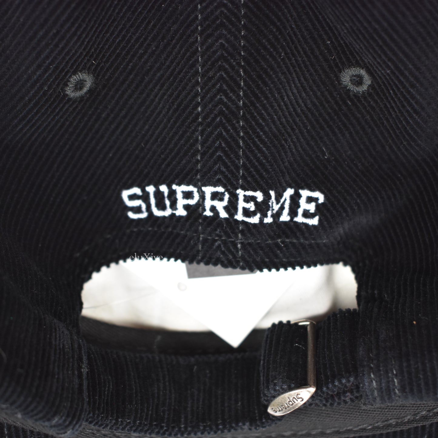 Supreme - Black S-Logo Corduroy Hat (SS21)