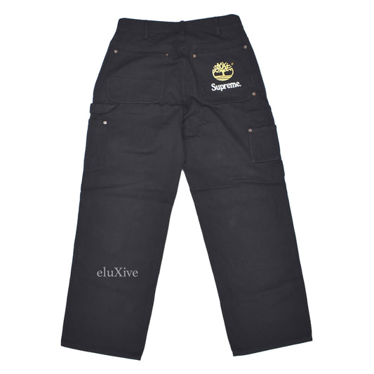 Supreme x Timberland - Double Knee Painter Pants (Black)