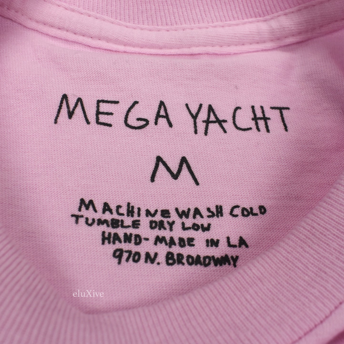 Mega Yacht - Art History Logo T-Shirt (Pink)