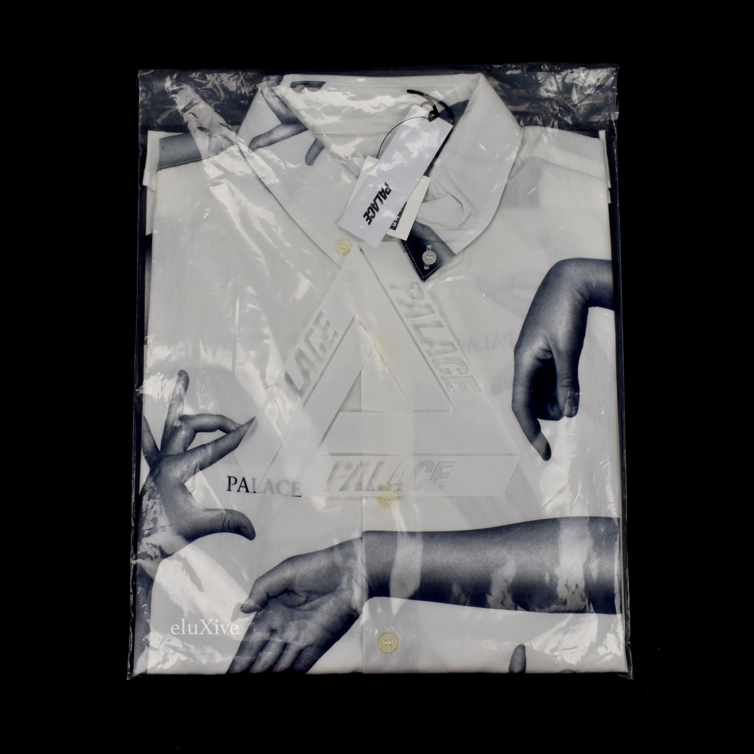 Palace - 'Armless' Logo Button Down Shirt (White) – eluXive