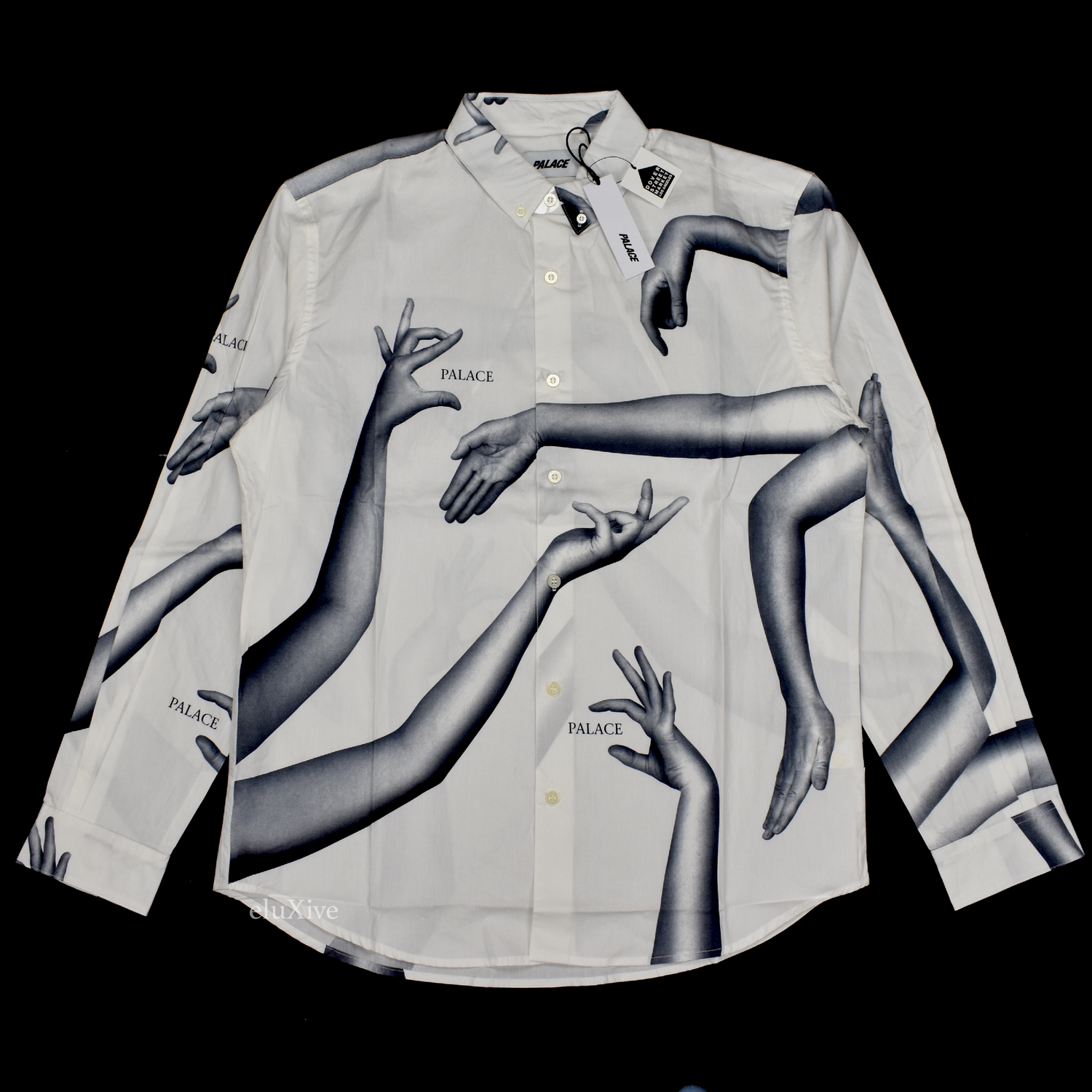 Palace - 'Armless' Logo Button Down Shirt (White) – eluXive