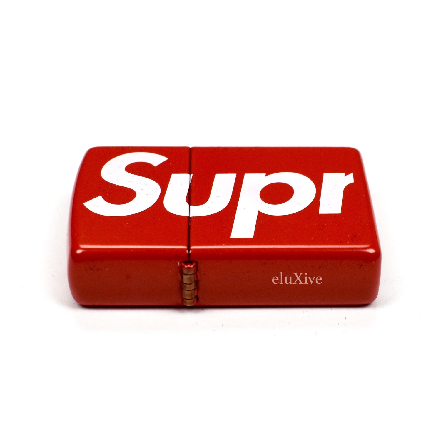 Supreme x Zippo - SS18 Large Red Box Logo Lighter – eluXive