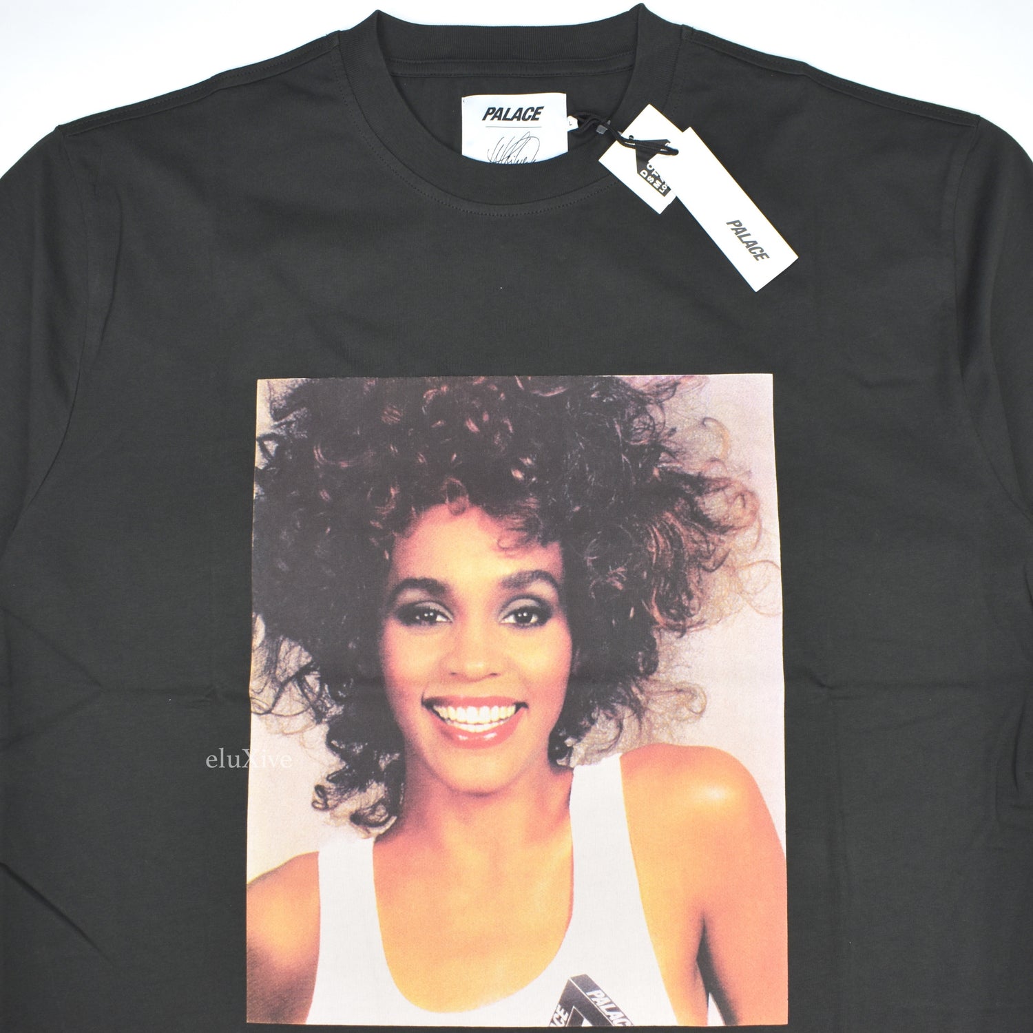 Palace - Whitney Houston Photo T-Shirt (Black) – eluXive