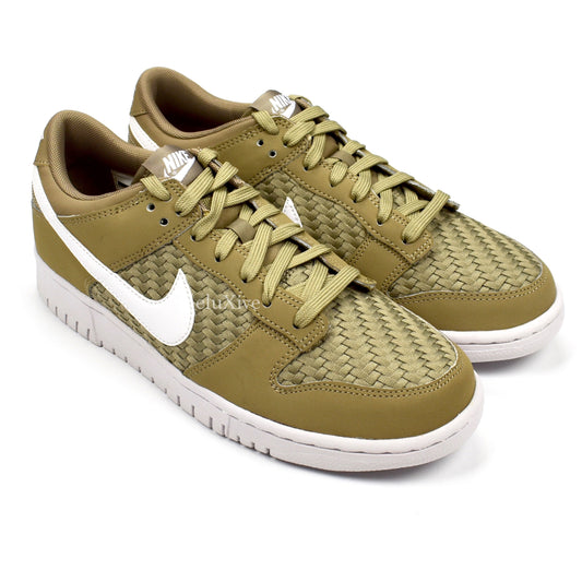 Nike - Dunk Low Woven (Khaki/White)