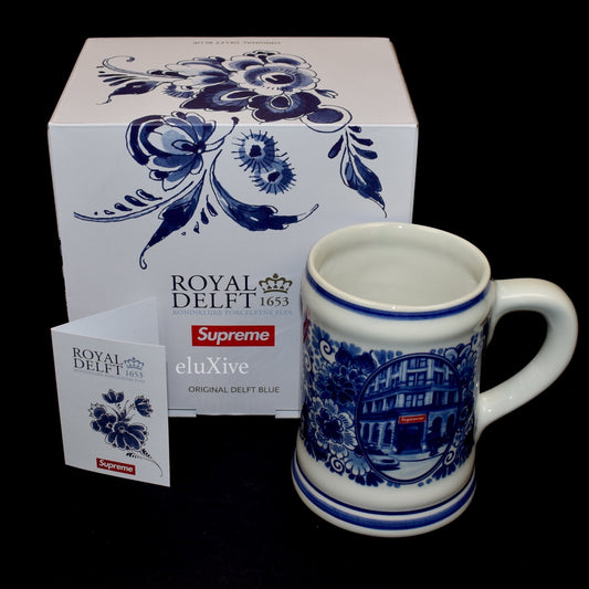 Supreme x Royal Delft - 190 Bowery Box Logo Beer Mug